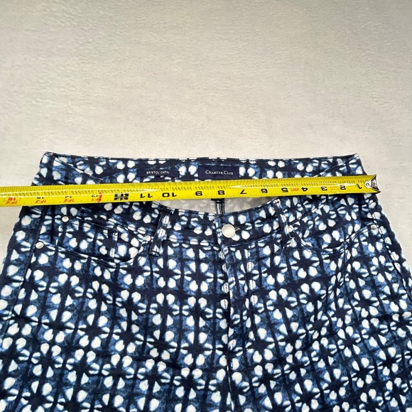 Charter Club Women's Petite Tummy-Control Bristol Capri Jeans Size 10P Mid-rise - Picture 13 of 16